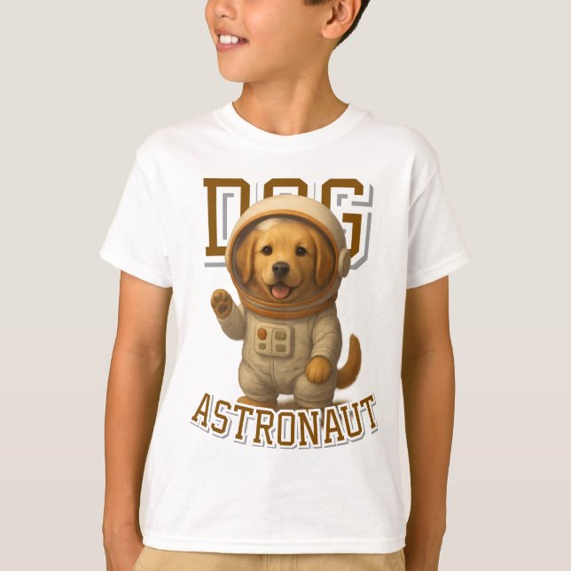 Camiseta Astronauta de Unisex recuperadora de oro (Anverso)