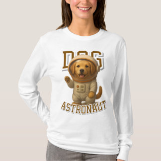 Camiseta Astronauta de Unisex recuperadora de oro