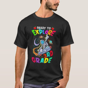 Camiseta Astronauta De Vuelta Al Colegio Listo Para Explora