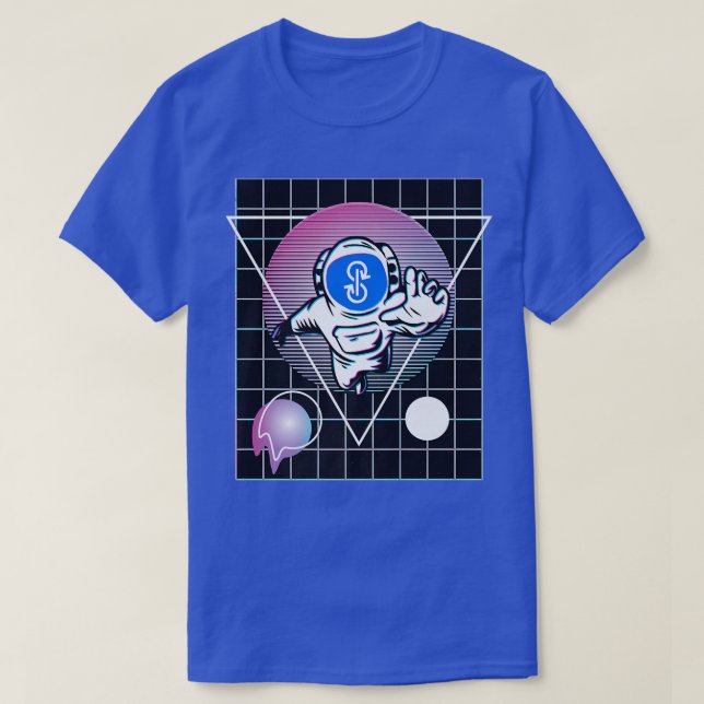Camiseta Astronauta de Yearn Finance (Diseño del anverso)