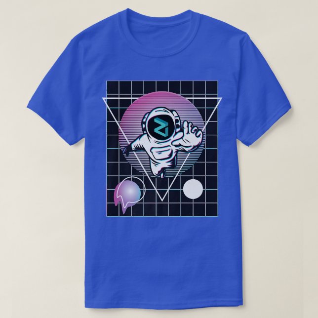 Camiseta Astronauta de Zilliqa  (Diseño del anverso)