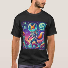 Camiseta Astronauta de zorro espacial