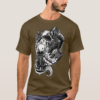Camiseta Astronauta del BJJ Tee Flying Armbar Jiu Jitsu