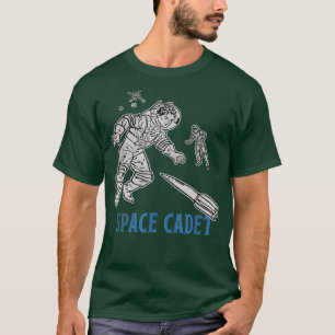 Camiseta Astronauta del Cadete Espacial Gracioso Para Amar 