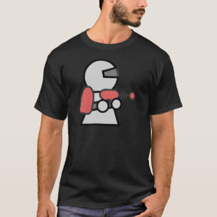 Camiseta Astronauta del dibujo animado