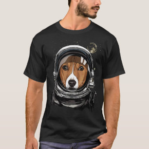 Camiseta Astronauta del espacio ultraterrestre Africano Bas