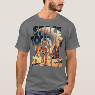 Camiseta Astronauta del espacio ultraterrestre con nutrient
