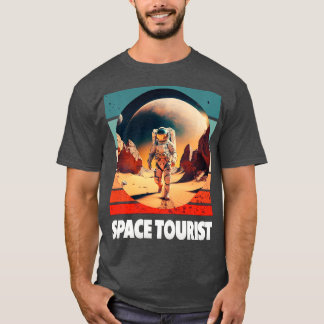 Camiseta Astronauta del espacio ultraterrestre con nutrient