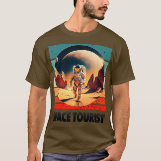 Camiseta Astronauta del espacio ultraterrestre con nutrient