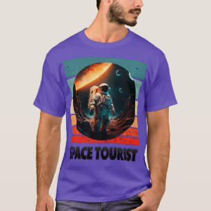 Camiseta Astronauta del espacio ultraterrestre con nutrient