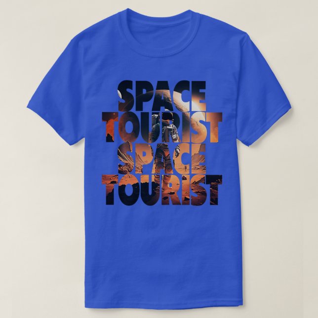 Camiseta Astronauta del espacio ultraterrestre con nutrient (Diseño del anverso)