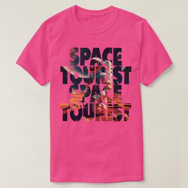 Camiseta Astronauta del espacio ultraterrestre con nutrient (Diseño del anverso)