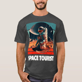 Camiseta Astronauta del espacio ultraterrestre con nutrient