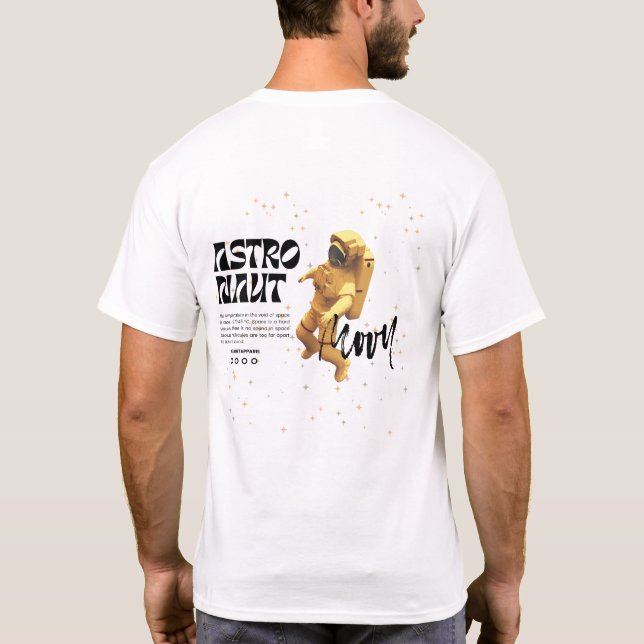 Camiseta Astronauta del futuro (Reverso)