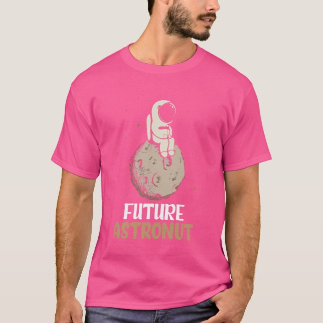 Camiseta Astronauta del futuro (Anverso)