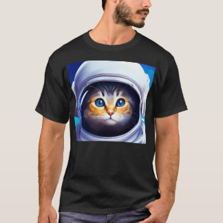 Camiseta Astronauta del gato