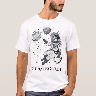 Camiseta Astronauta del gato