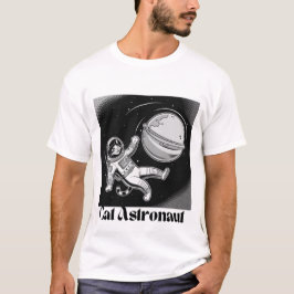 Camiseta Astronauta del gato