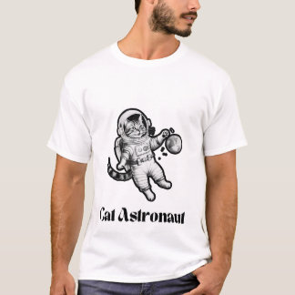 Camiseta Astronauta del gato