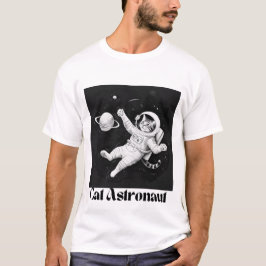 Camiseta Astronauta del gato