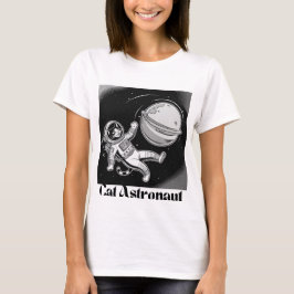 Camiseta Astronauta del gato