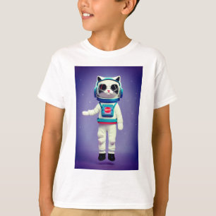 Camiseta Astronauta del gato
