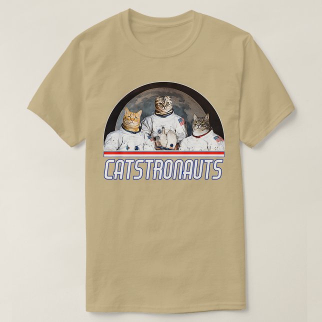 Camiseta Astronauta del gato catastrófico (Diseño del anverso)