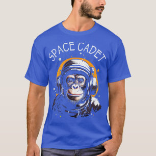 Camiseta Astronauta del mono Ape Chimp del Cadet Espacial