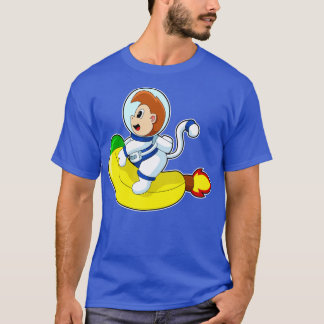 Camiseta Astronauta del mono bananero