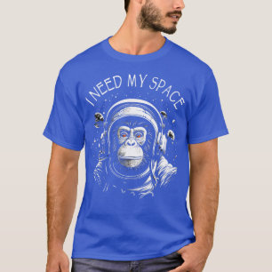 Camiseta Astronauta del mono espacial Ape Chimp