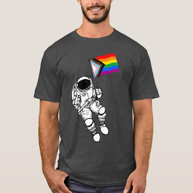 Camiseta Astronauta del Orgullo del Progreso (Anverso)