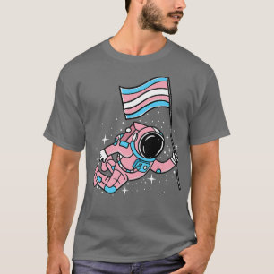 Camiseta Astronauta del Orgullo Trans