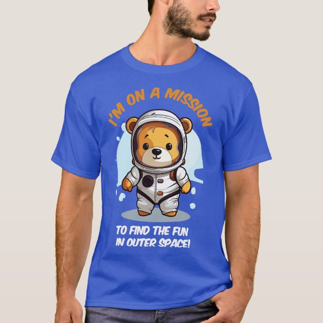 Camiseta Astronauta del oso bebé (Anverso)