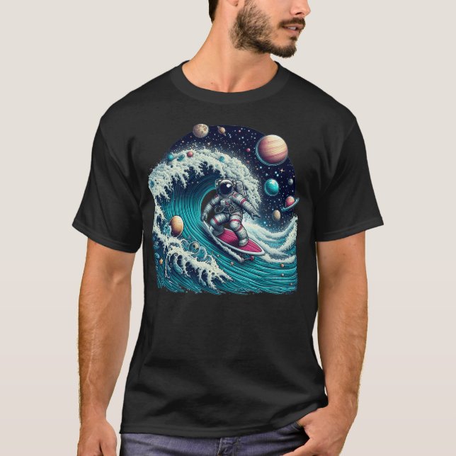 Camiseta Astronauta divertida (Anverso)