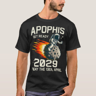 Camiseta Astronauta divertida Apophis Asteroid 2029