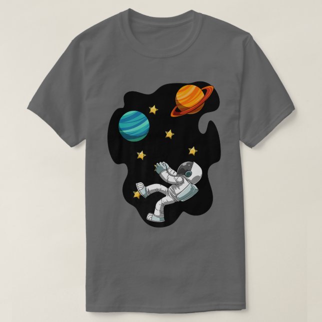 Camiseta Astronauta divertida de Bouldering  (Diseño del anverso)