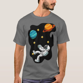 Camiseta Astronauta divertida de Bouldering 