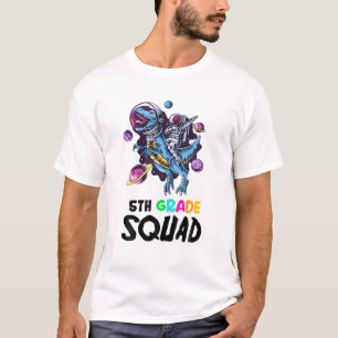 Camiseta Astronauta divertida de grado SQUAD monta en profe