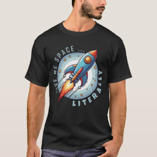 Camiseta Astronauta divertida y diseño de cohetes - Dame es
