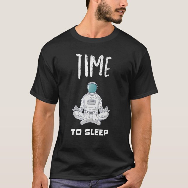 Camiseta Astronauta duerme durmiendo la siesta Nap Pajama P (Anverso)
