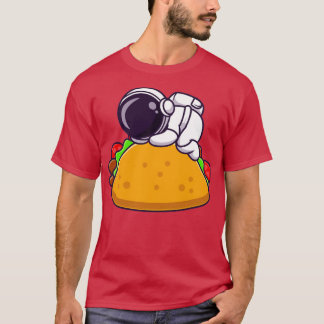 Camiseta Astronauta durmiendo en Personalizado de comida de