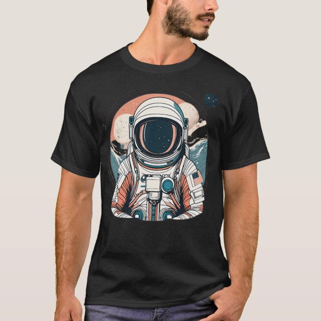 Camiseta Astronauta Eeuu (Anverso)