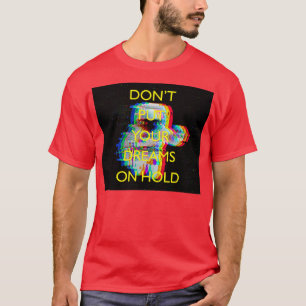Camiseta Astronauta embelesada en galaxia espacial dice