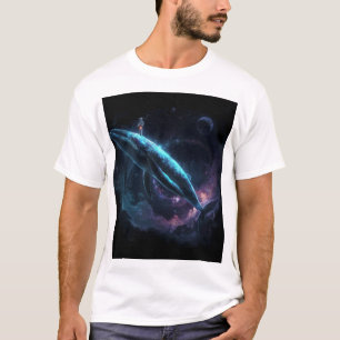 Camiseta Astronauta en ballena