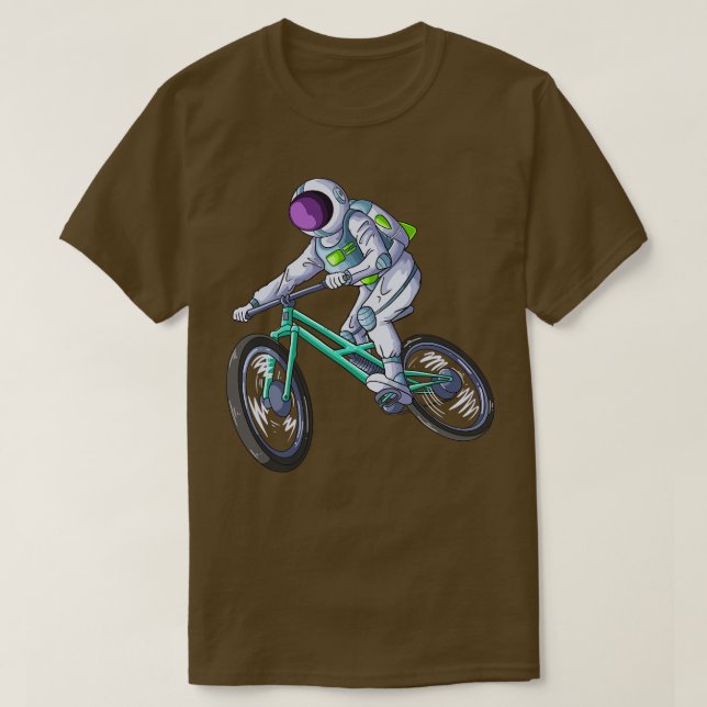 Camiseta Astronauta en bicicleta a la luna (Diseño del anverso)