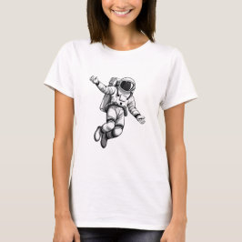 Camiseta Astronauta en el espacio