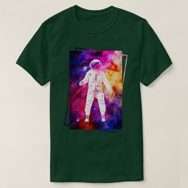 Camiseta Astronauta en el espacio 2 (Diseño del anverso)