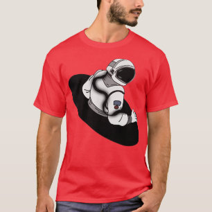 Camiseta Astronauta en el espacio espacial