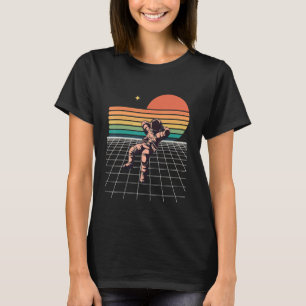 Camiseta Astronauta En El Espacio Guay Ast Gráfico De Vinta