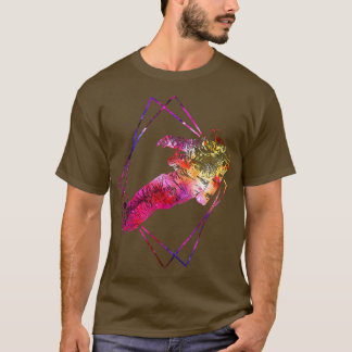 Camiseta Astronauta en el espacio ultraterrestre